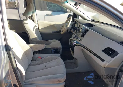 2012 Toyota Sienna Le V6 8 Passenger из США, поврежденный, VIN 5TDKK3DC0CS214271